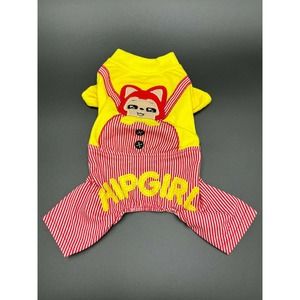 Cute Dog HipGirl Dog One-Piece Suspender's Pet Clothes Puppy & Cat Apparel